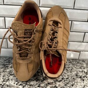 Adidas Tan Sneakers with Suede Upper Men’s size 8